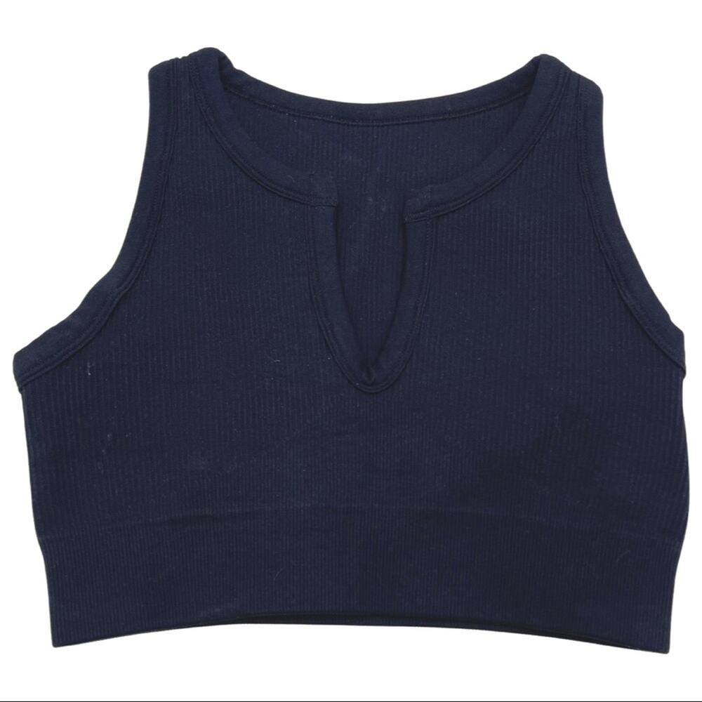sport bra split v-neckline unbranded no size tag Listed as size S - SMALL